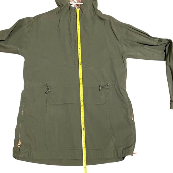 MARINE LAYER  Tacoma Anorak Utility Jacket Women's Oversized Small Green Hooded - Picture 10 of 16